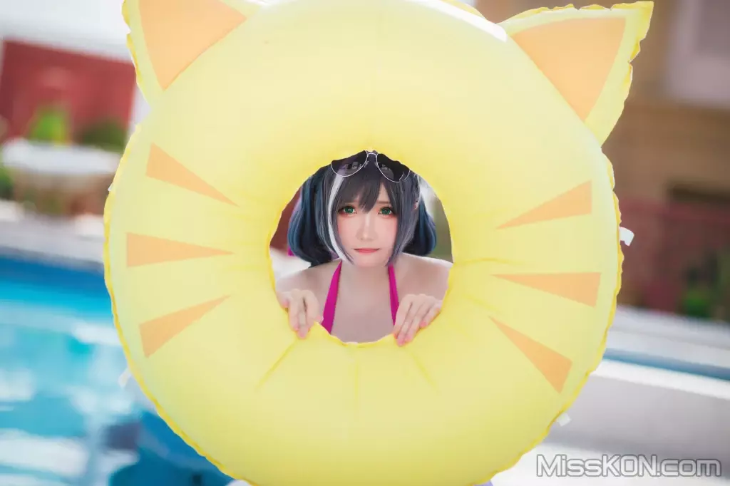 Coser@瓜希酱: 公主连结 凯露夏日 Kyaru (21 photos)