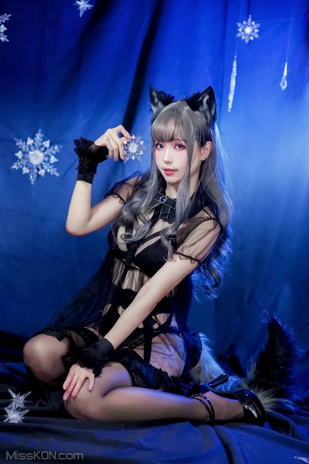 Coser@Ely_eee (ElyEE子): オオカミ闇夜ーヨルちゃん (48 photos + 9 videos)