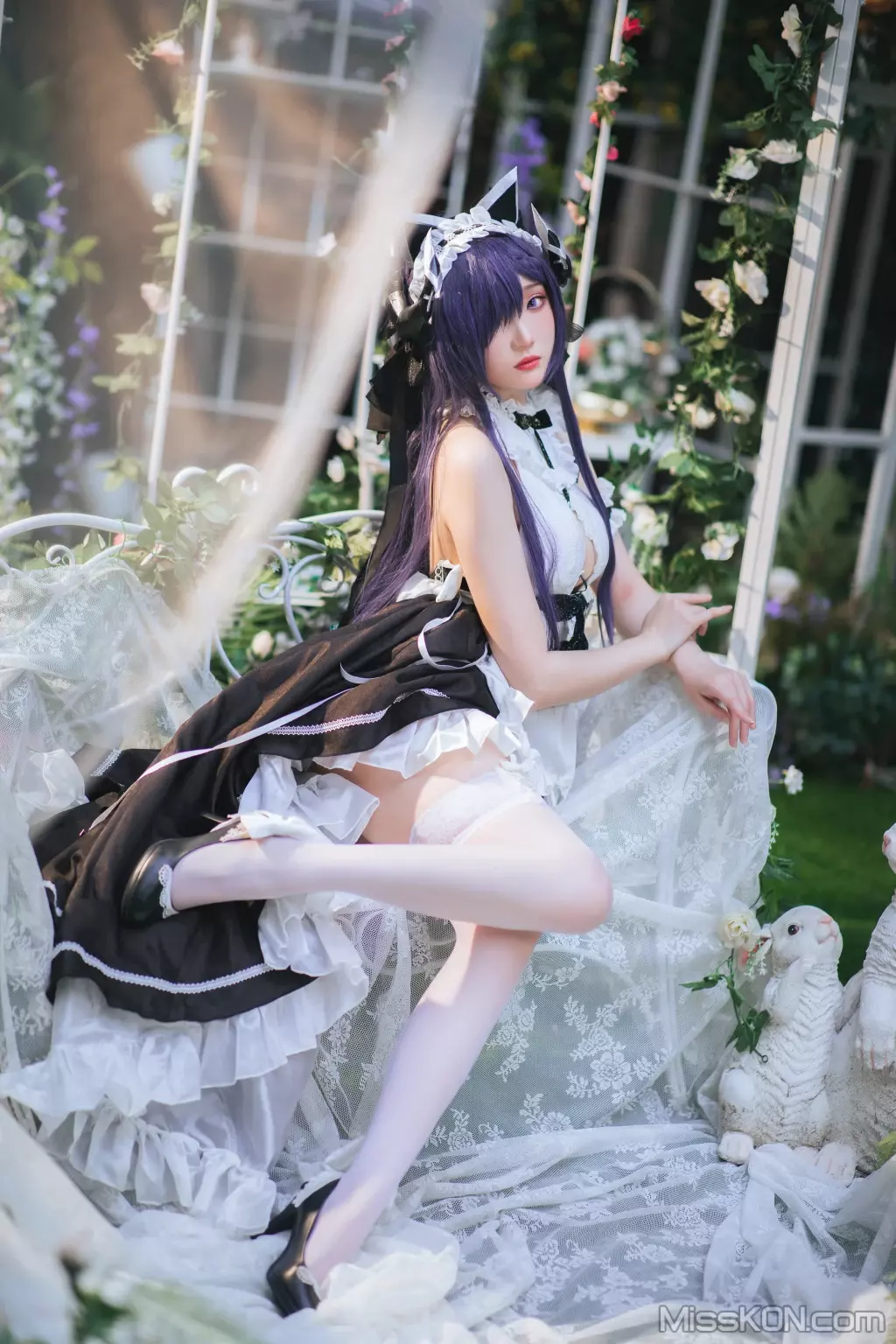 Coser@瓜希酱: 碧蓝航线 奥古斯特女仆 (24 photos)