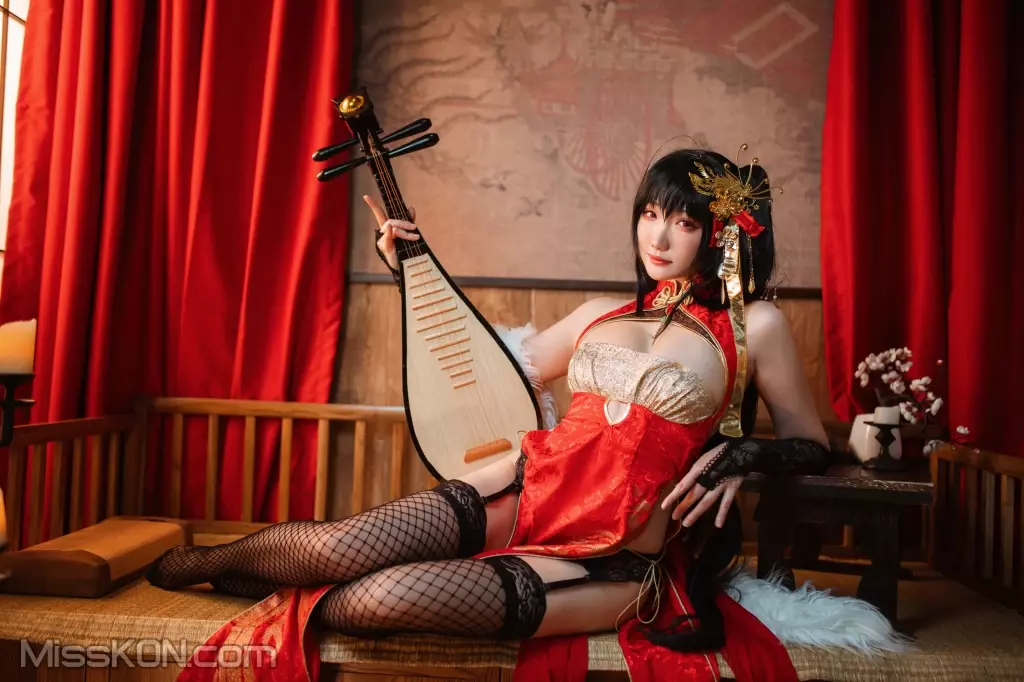 Coser@瓜希酱: 大凤旗袍 (22 photos)