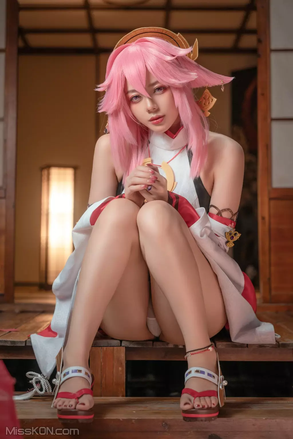 Coser@九言: 八重神子 (51 photos + 7 videos)