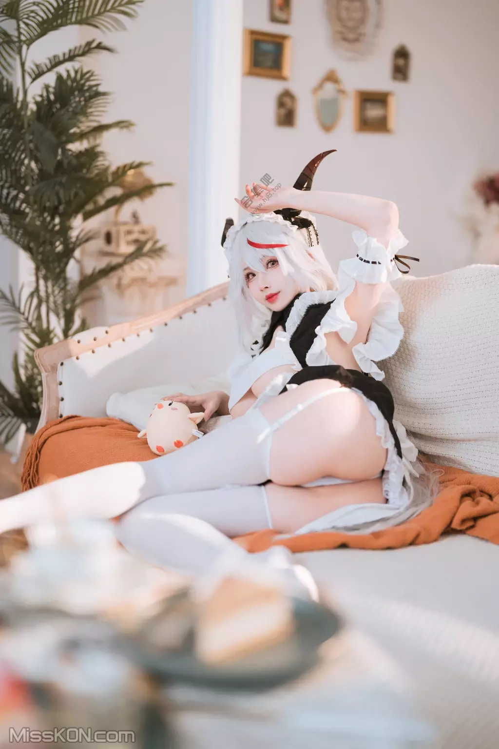 Coser@rioko凉凉子: 妄想航线 港区的龙女仆 (30 photos)