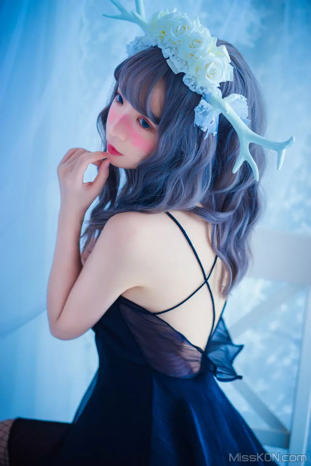 Coser@疯猫ss: 黑裙 (25 photos)