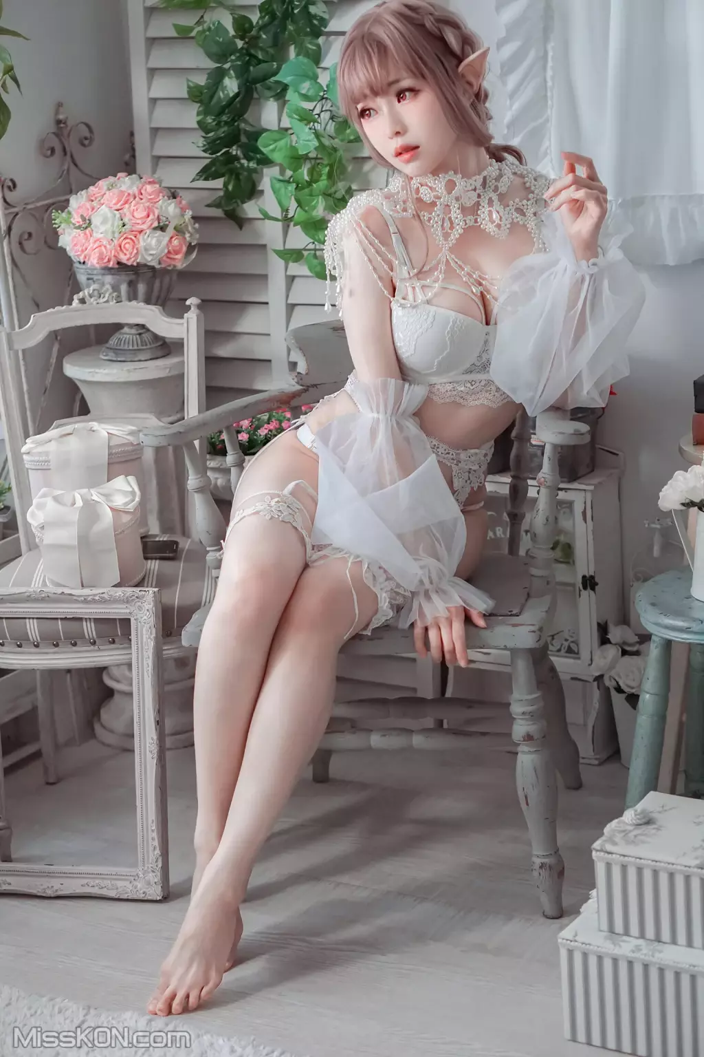 Coser@Ely_eee (ElyEE子): Bride & Lingerie (65 photos)