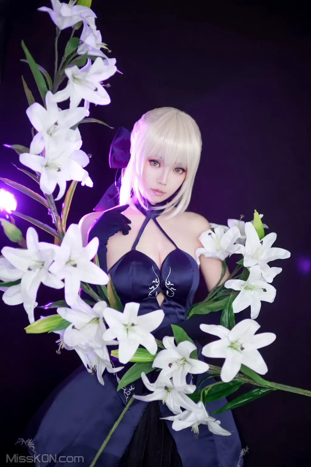 Coser@Ely_eee (ElyEE子): 黑贞 (31 photos)