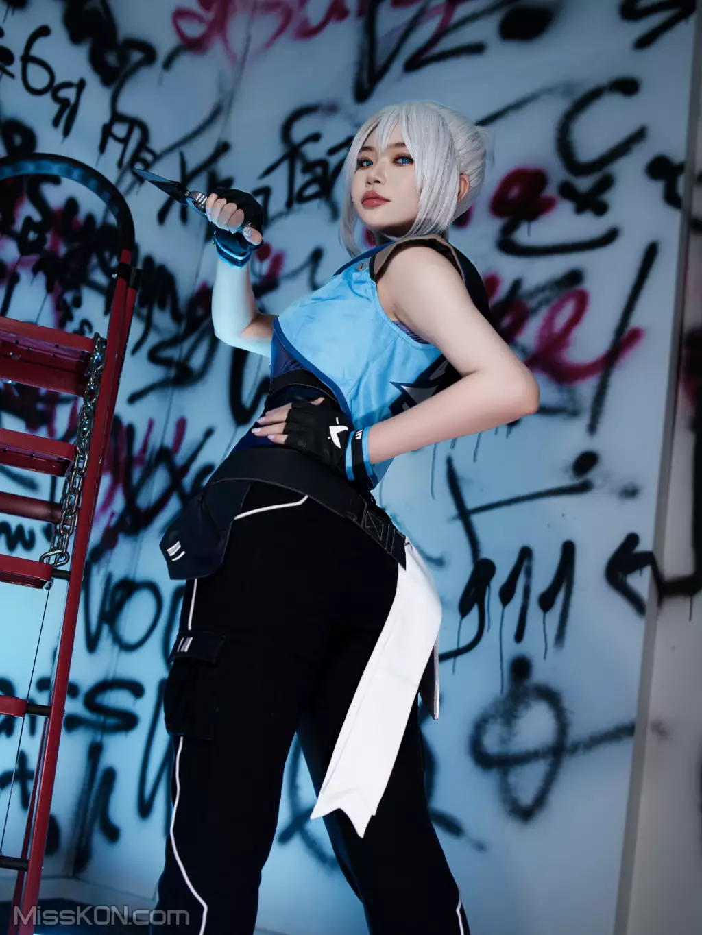 Coser@ZinieQ: Jett Valorant (41 photos + 9 videos)