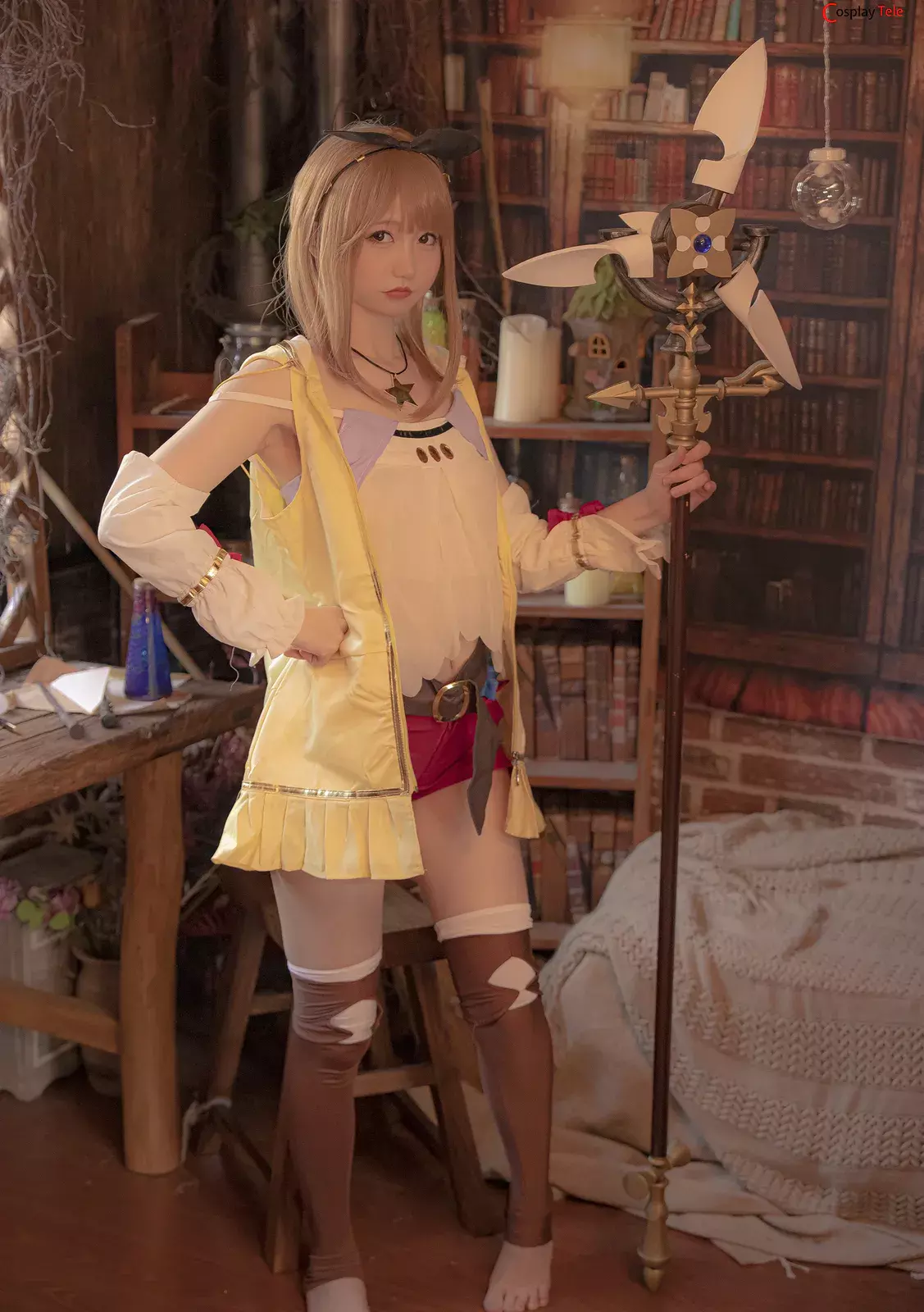 Nagisa (魔物喵) cosplay Reisalin Ryza – Atelier Ryza “75 photos”