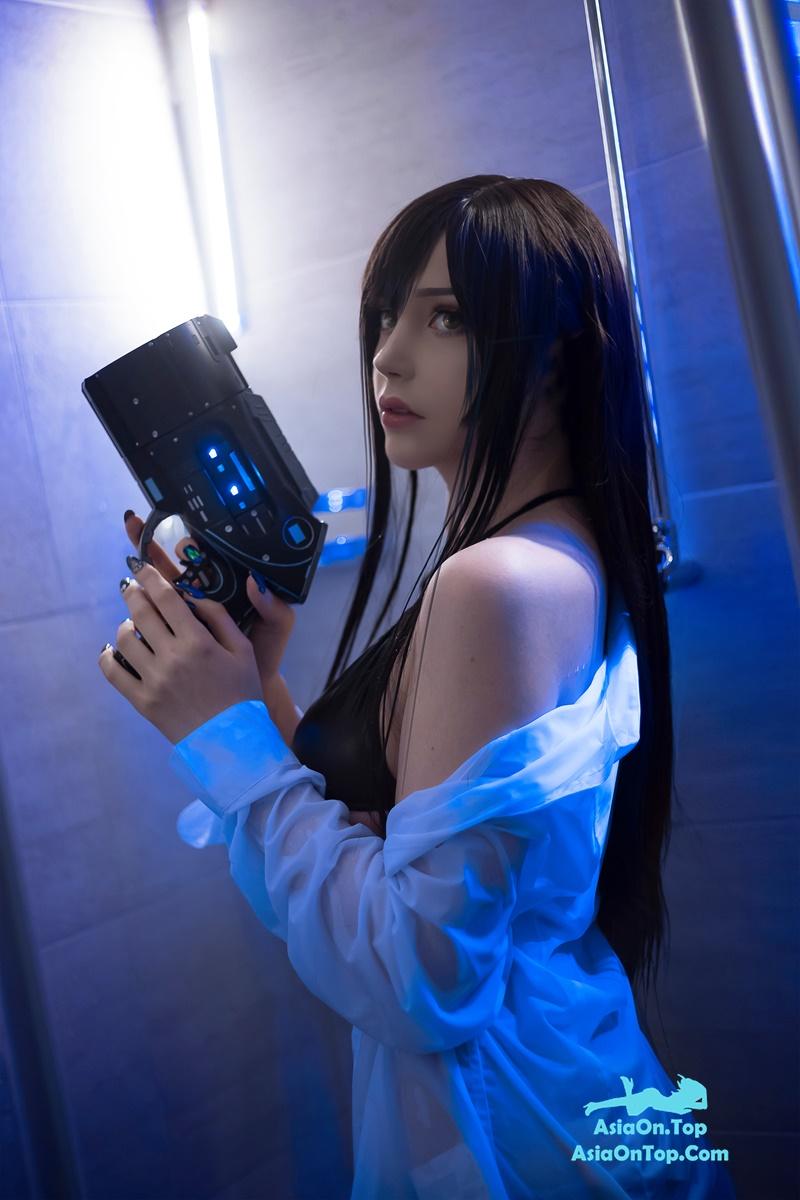 Coser@Sayathefox: 浴室诱惑 bathroom temptation