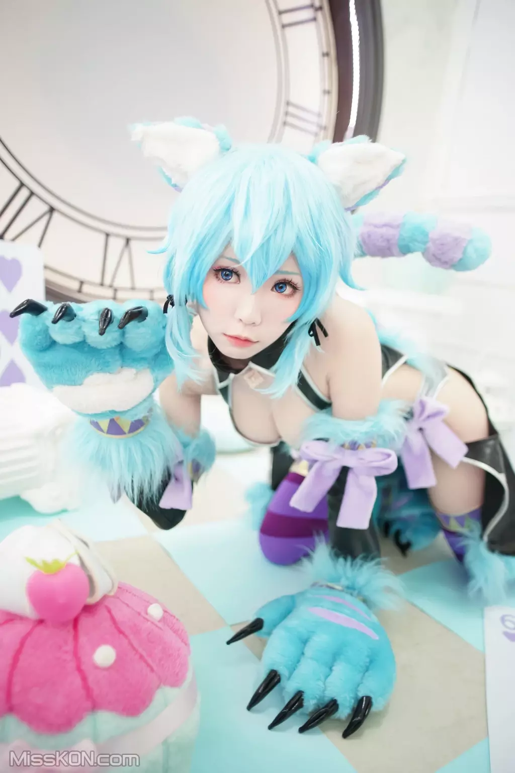 Coser@Ely_eee (ElyEE子): 诗乃扑克猫 (31 photos)