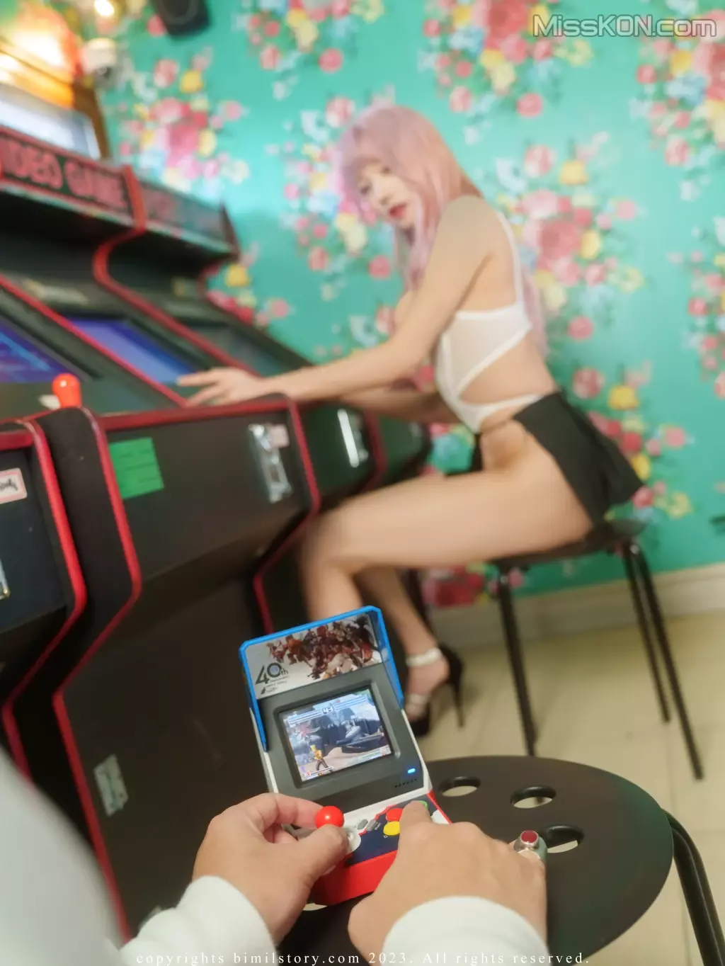 [Bimilstory] Taeri: Vol.18 Control Me Gameroom Star (113 photos + 1 video)