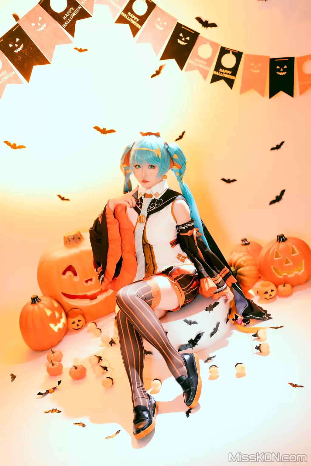 Coser@星之迟迟Hoshilily: 初音未来万圣节 (53 photos)