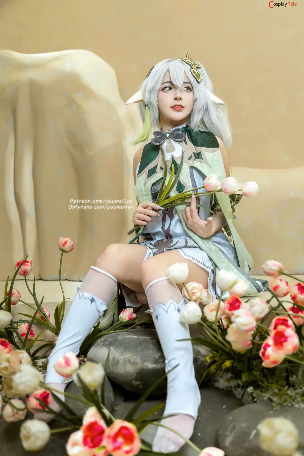 Meiilyn (yuumeilyn) cosplay Nahida – Genshin Impact “40 photos”