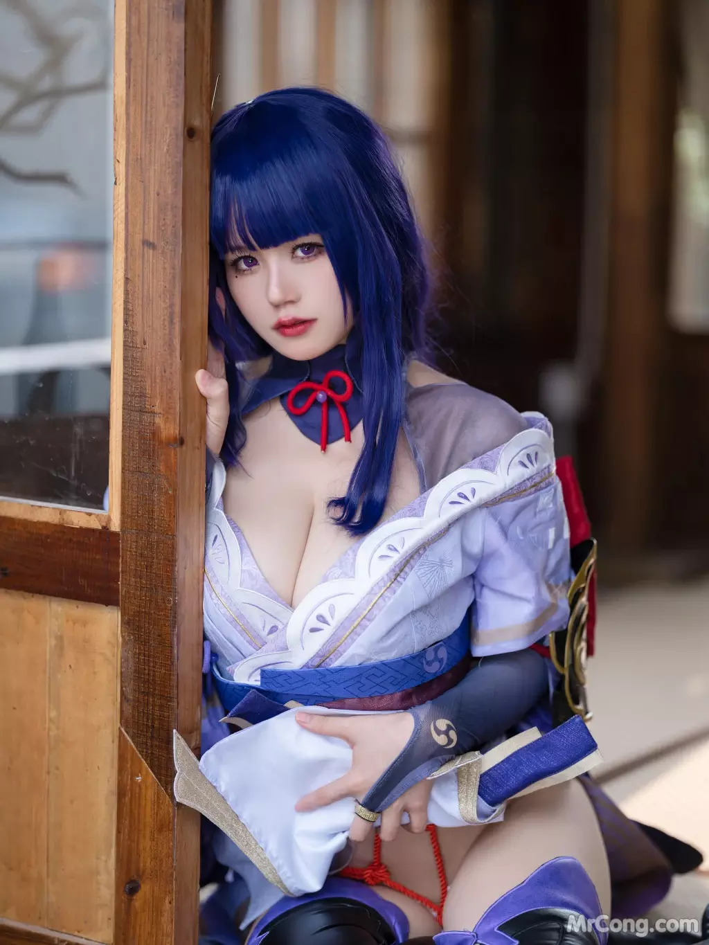 Coser@小仓千代w No.071: 原神 雷电将军 (30 photos)