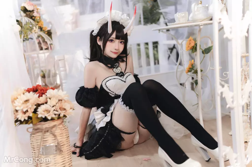 Coser@是三不是世w No.025: 碧蓝航线能代女仆 (27 photos)