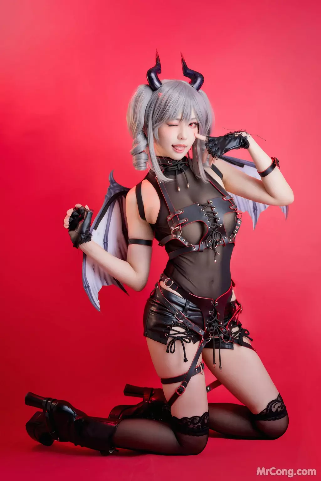 Coser@Ely_eee (ElyEE子): Original Devil 原創惡魔 (27 photos)