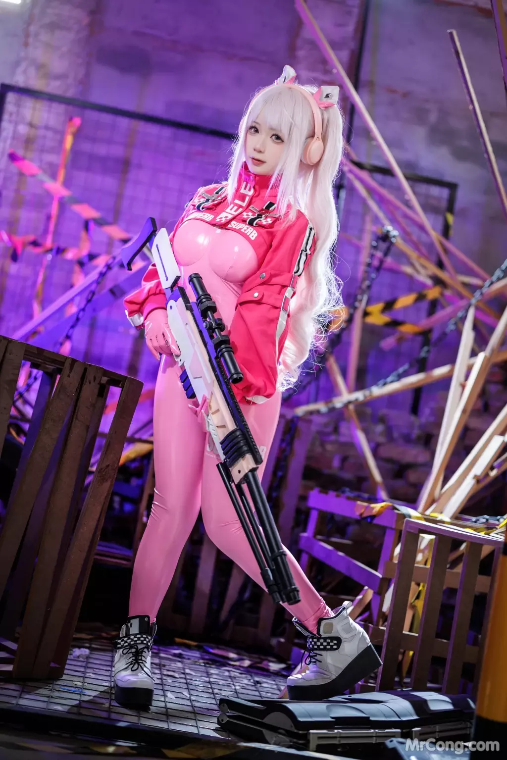 Coser@樱落酱w: Nikke胜利女神·爱丽丝 (30 photos)