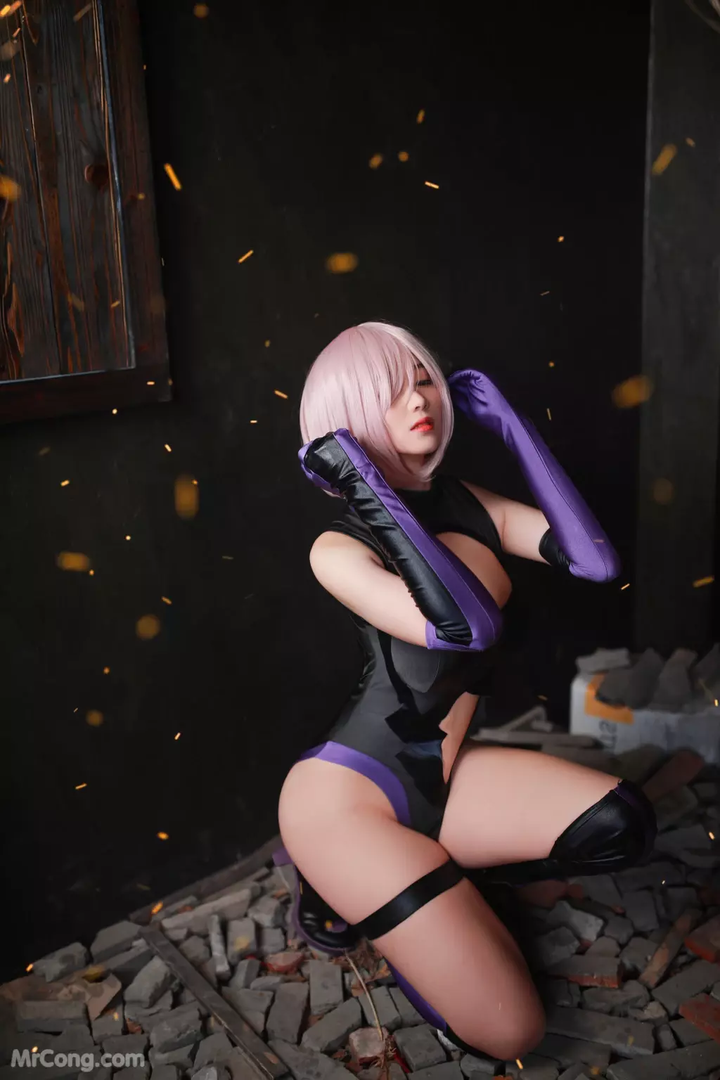 Bambi (밤비): Fate_Grand Order – Mash Kyrielight (Shielder) (22 photos)