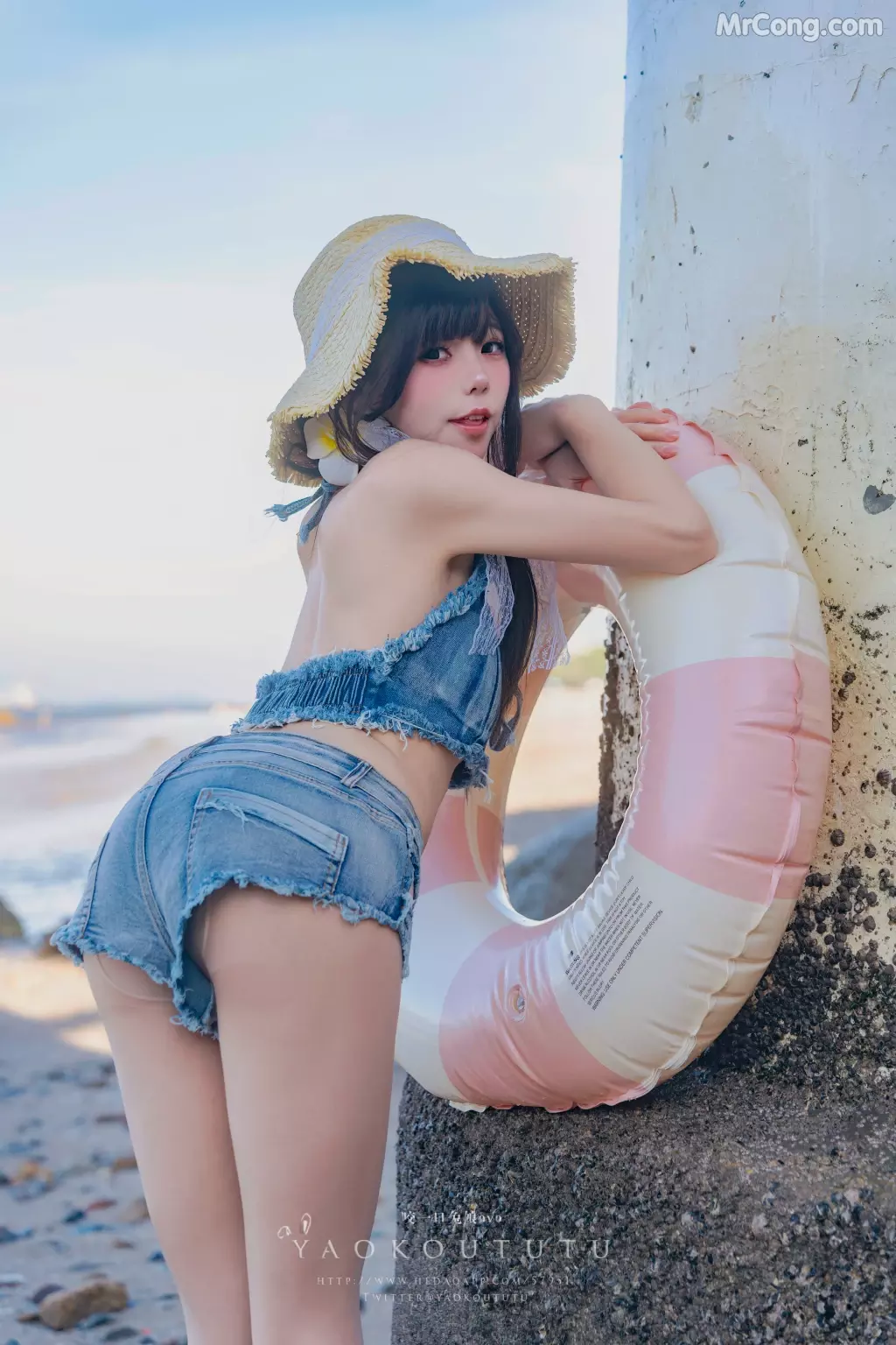 Coser@黏黏团子兔: 海の夏日 Shotgun (83 photos + 1 video)