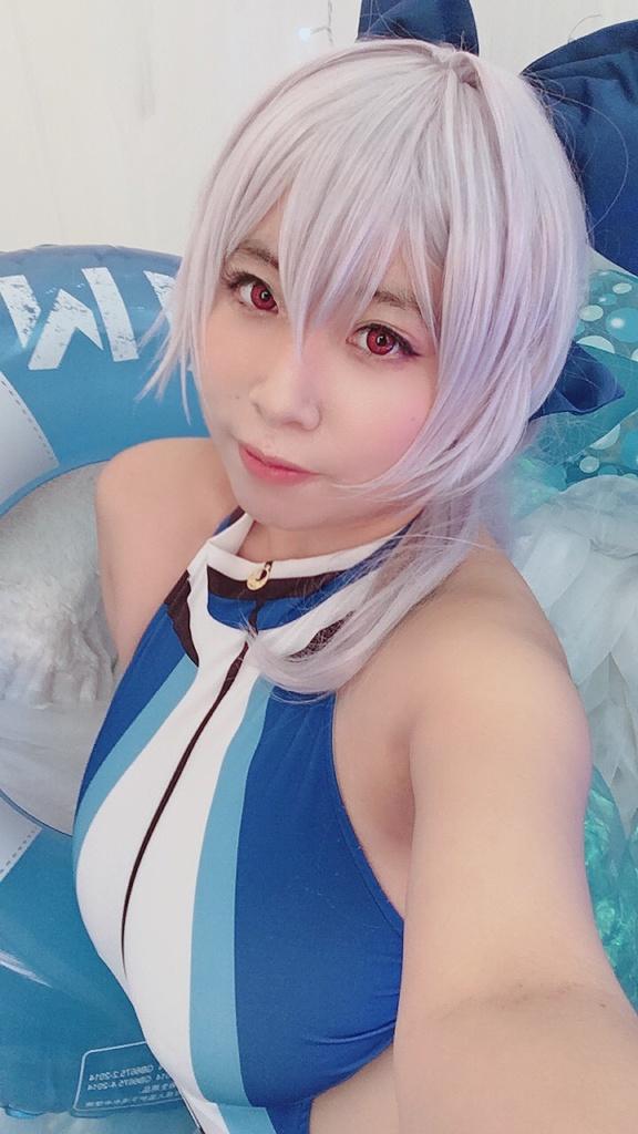 BiliBili Cosplayer – Tomoe Gozen Summer (Fate / Grand Order)