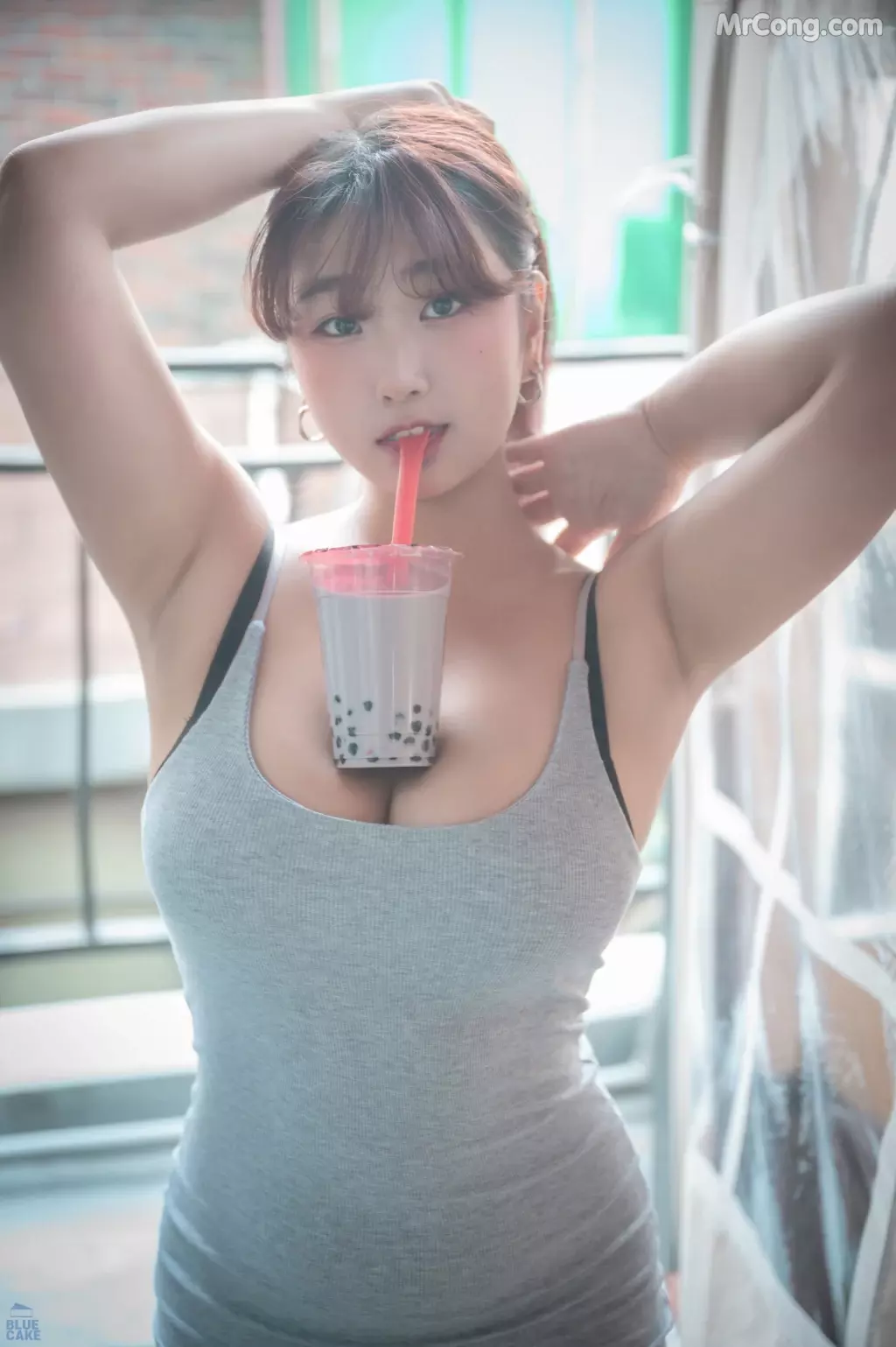 [BLUECAKE] Ggubbu: Bubble Tea Challenge (150 photos)