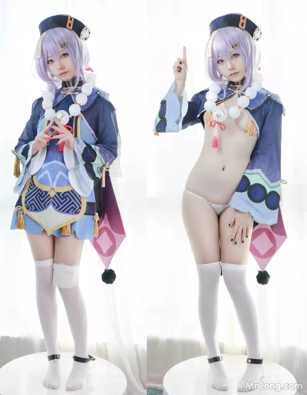 Coser@Asagiriai (愛ちゃん): 原神 Qiqi 七七 (35 photos)