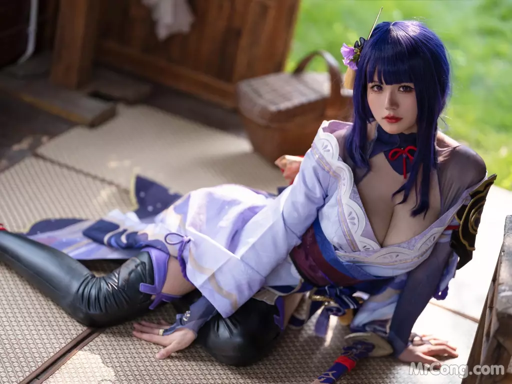 Coser@小仓千代w No.071: 原神 雷电将军 (30 photos)