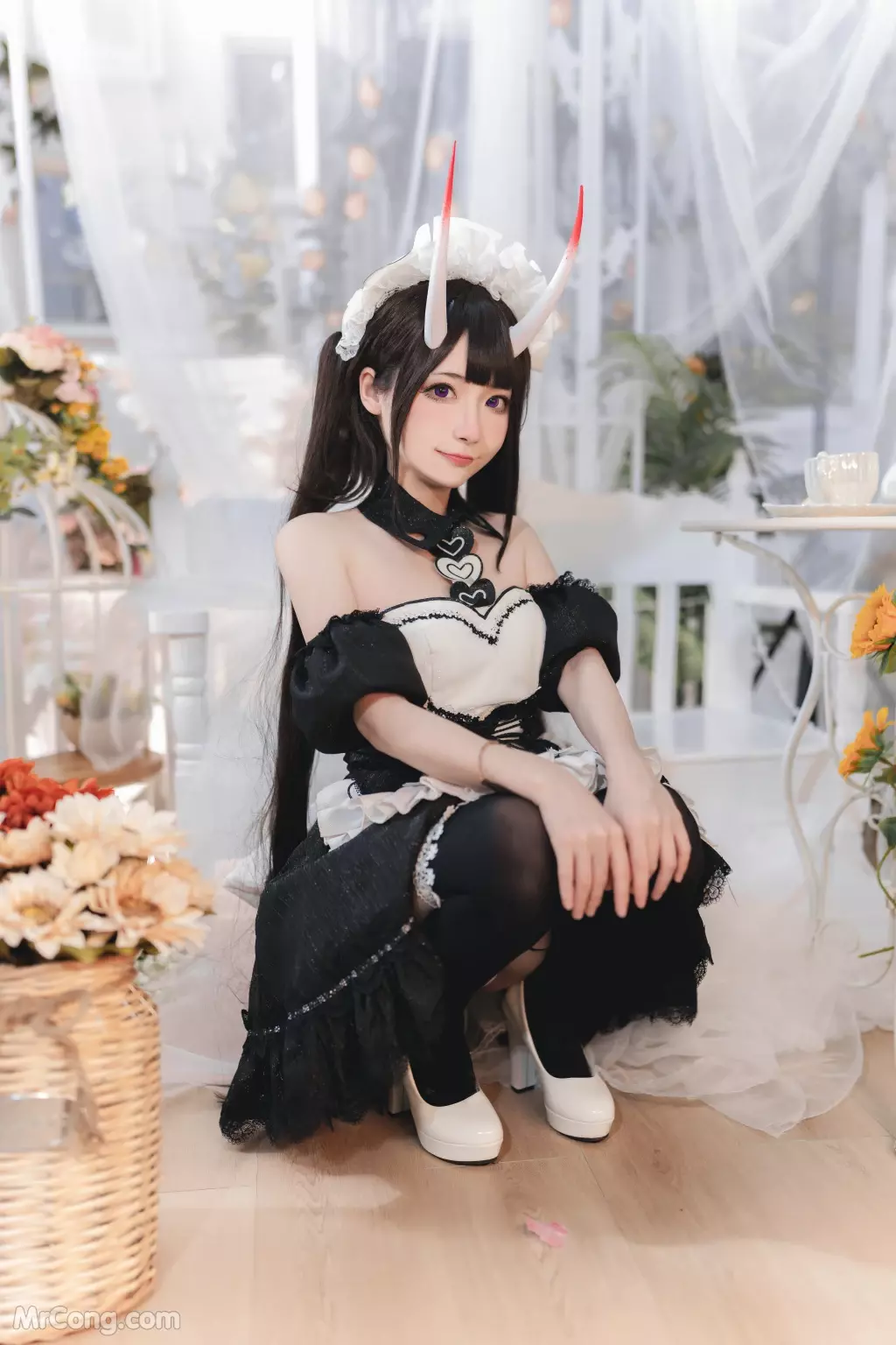 Coser@是三不是世w No.025: 碧蓝航线能代女仆 (27 photos)