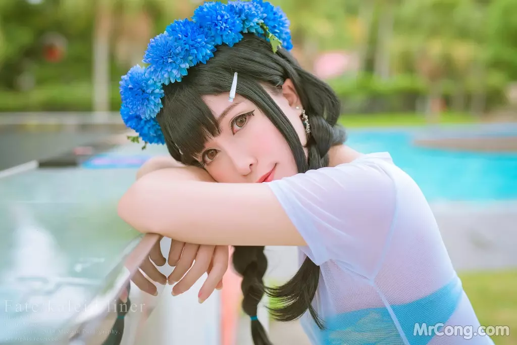 Coser@沖田凜花Rinka: 誕生日水着ver. Fate kaleid liner プリズマ☆イリヤ (18 photos)