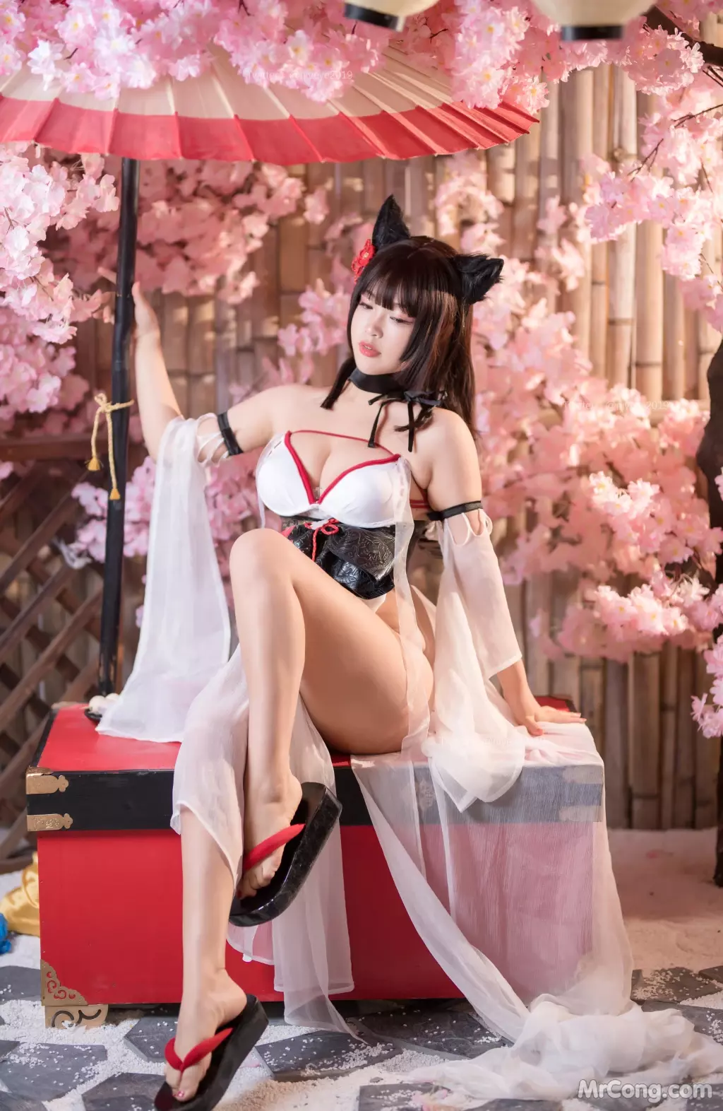 Coser@白烨 Vol.058: 湿身天诚泳装 (62 photos + 2 videos)