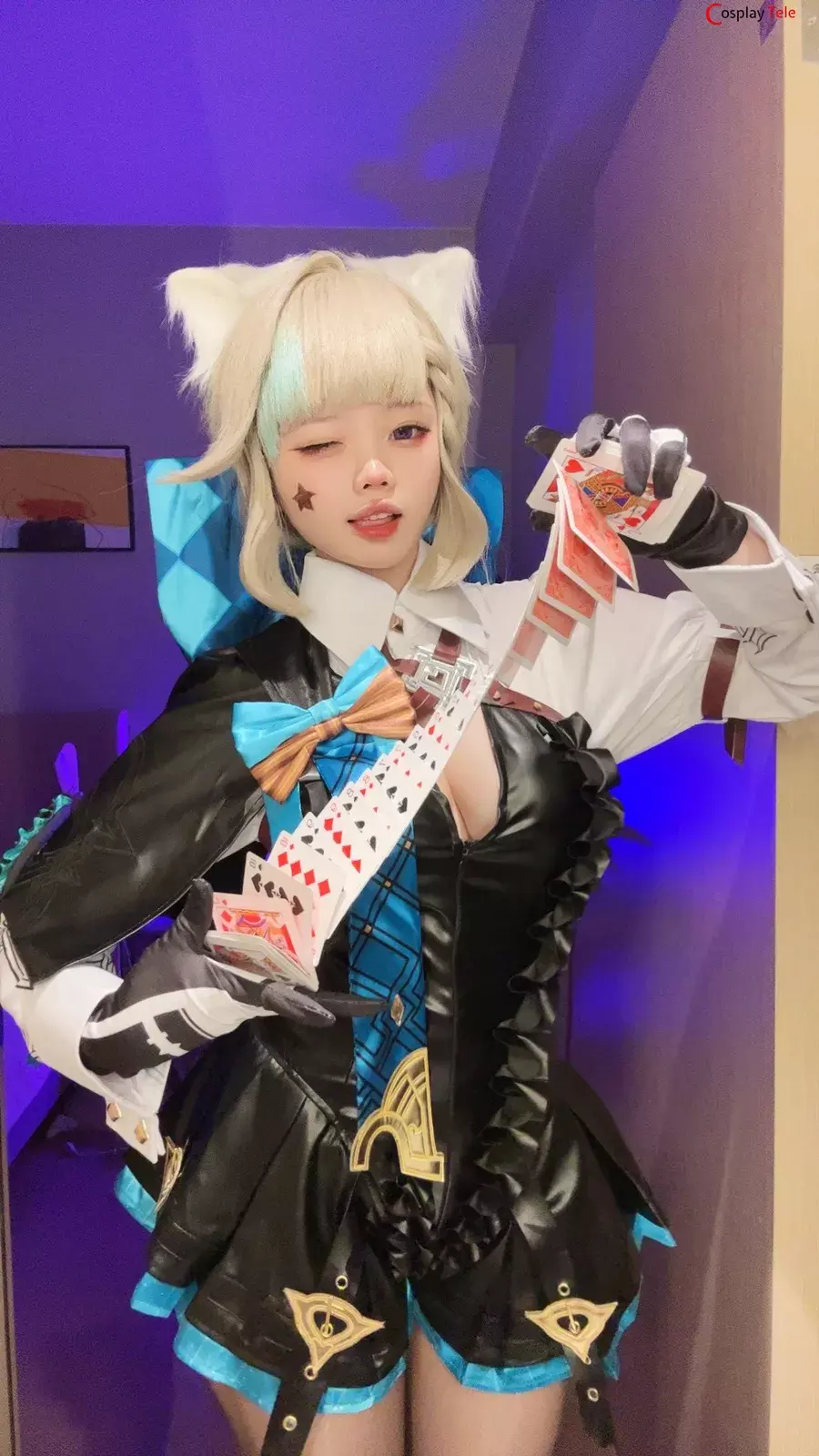 小瑶幺幺 (xiaoyaoyaoyao12) cosplay Lynette – Genshin Impact “53 photos and 2 videos”