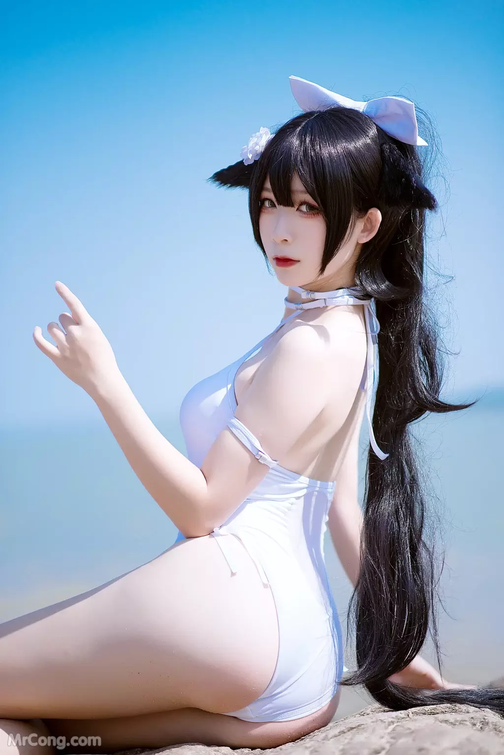 Coser@樱落酱w: 高雄泳装 (9 photos)