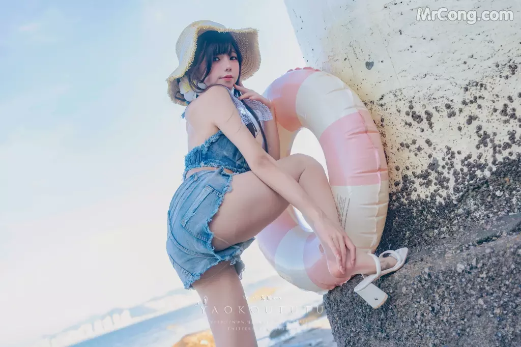 Coser@黏黏团子兔: 海の夏日 Shotgun (83 photos + 1 video)