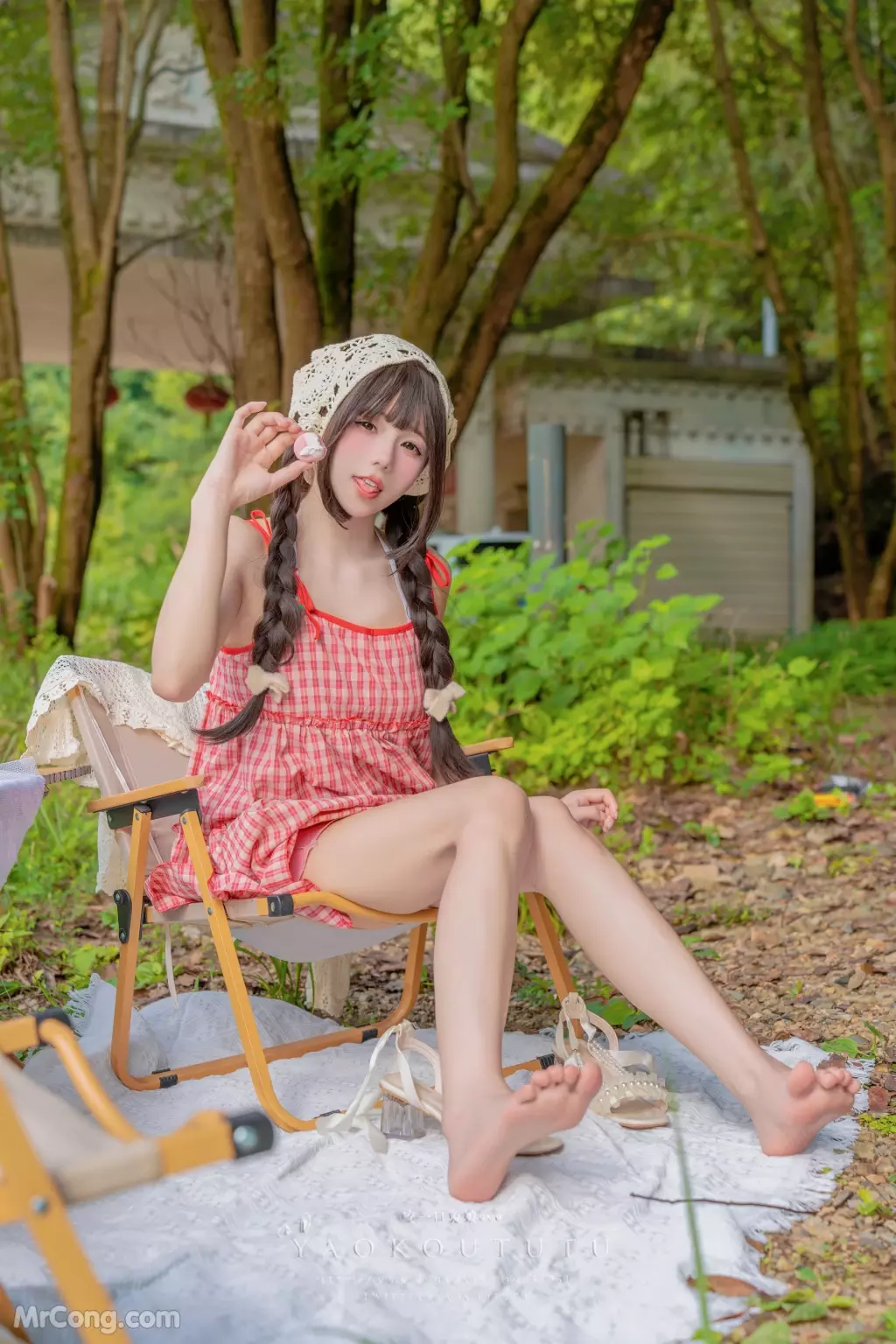 Coser@黏黏团子兔: 绿野茶会 Lovesick Girls (69 photos + 1 video)