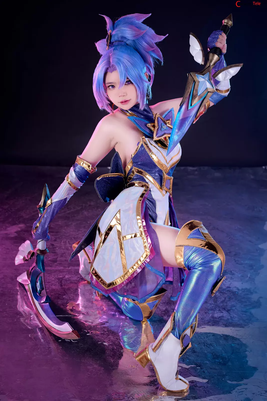 ZinieQ (ジニCosplayer) and PingPing cosplay Akali Star Guardians and Kai’sa – League of Legends “52 photos and 13 videos”