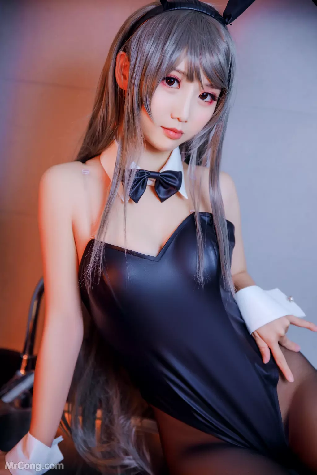 Coser@面饼仙儿 No.064: 樱岛麻衣兔女郎 (16 photos)