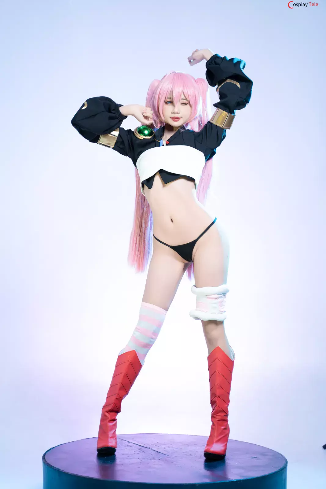 PoppaChan cosplay Milim Nava – Tensei Shitara Slime Datta Ken “119 photos and 8 videos”